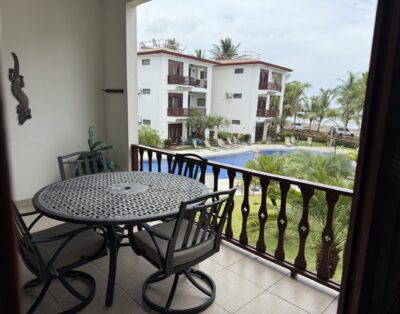 Bahia Azul 9B, second floor, garden & pool view